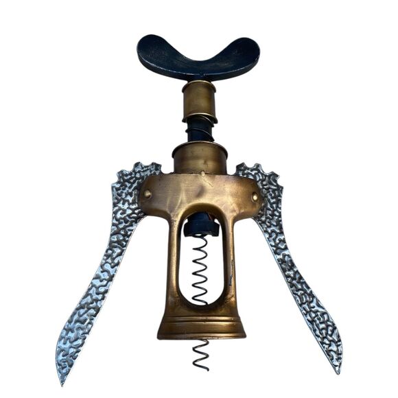 Elements Wine Country Moon Top Corkscrew Wall Decor GUC read note - Picture 2 of 11